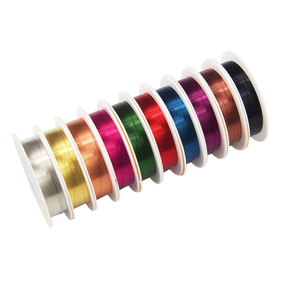 保色铜丝美尚克彩色铜丝DIY手工