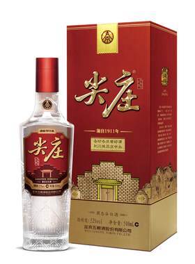 尖庄荣耀52度500ml五粮浓香型酒