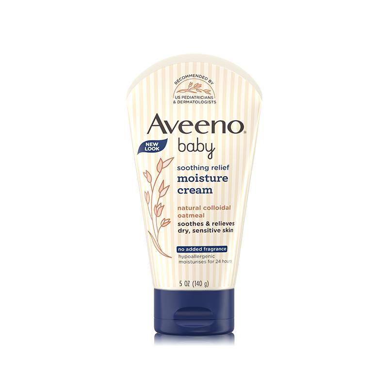 Aveeno/艾维诺燕麦儿童面霜春夏舒缓保湿霜宝宝婴幼儿润肤霜