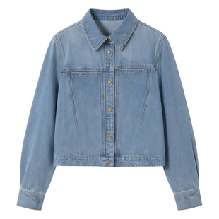 巨好看品牌水洗牛仔牛仔外套女春款2026年新款短百搭小个子外套秋