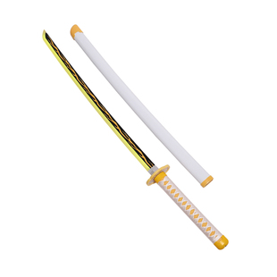 鬼灭之刃cos炭治郎喷雾日轮刀发光刀富冈义勇时透无一郎蝴蝶忍木