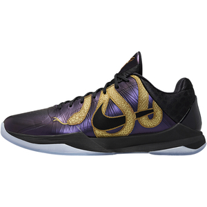 小鸿体育Nike Kobe 5 Protro科比蛇年限定黑紫金篮球鞋IB4481-500