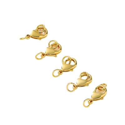 迷饰妮龙虾扣配件包金保色强保色