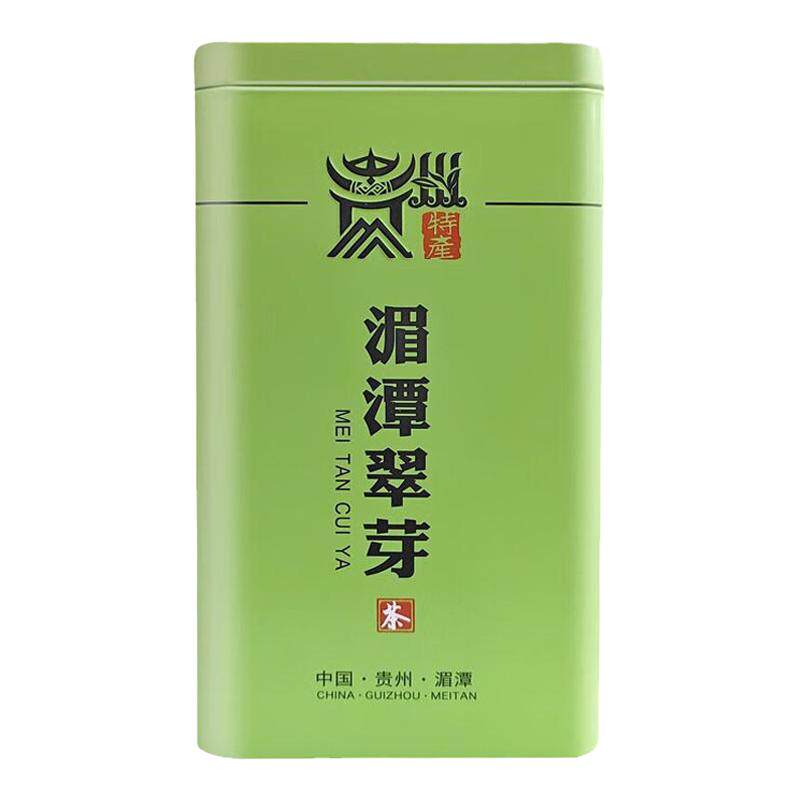 湄潭翠芽春茶罐装口粮茶叶150g