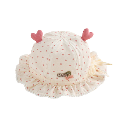 婴儿春季薄款防晒遮阳渔夫帽