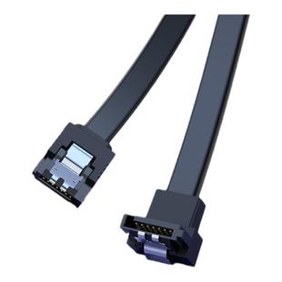 sata3.0硬盘数据线电源串口延长线弯头光驱dvd通用高速传输转换线台式机电脑机械SSD固态硬盘连接主板SATA线