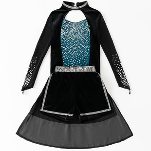 2025新款中小学生啦啦操比赛服装啦啦队队服花球啦啦操爵士舞蹈服