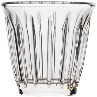 法国LA ROCHERE透明玻璃杯意式咖啡杯冰美式拿铁手冲dirty咖啡杯