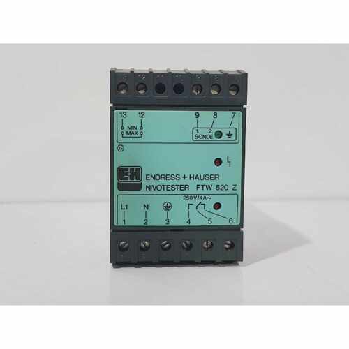 ENDRESSHAUSER NIVOTESTER FTW 520 Z LEVEL LIMIT SWITCH