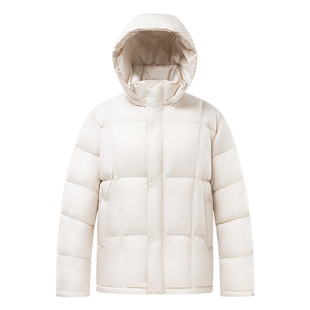 贵人鸟羽绒服男女款冬季2025年新款可脱卸帽鸭绒服男士防寒服情侣