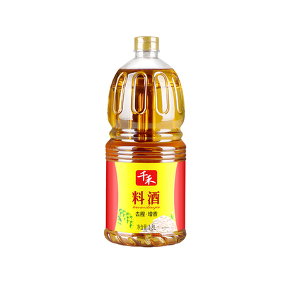千禾1.8L料酒大瓶装去腥解腻