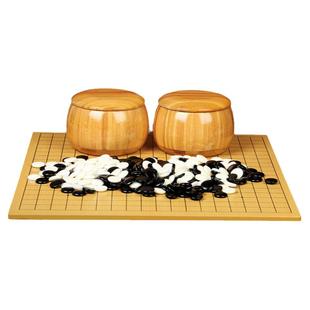 围棋云子正品成人儿童初学者套装黑白棋子玉石五子棋实木棋盘套装