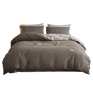 TeenieWeenie小熊刺绣全棉磨毛四件套