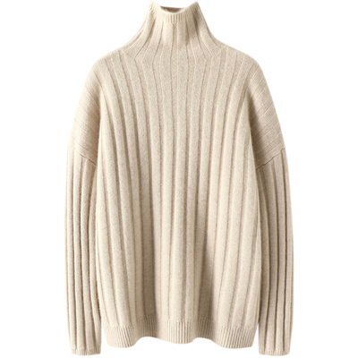 启超官方高端100%纯山羊绒衫