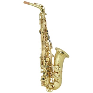 美德威萨克斯 降E调中音萨克斯风/管初学者易吹黄铜漆金J.MS-20GL