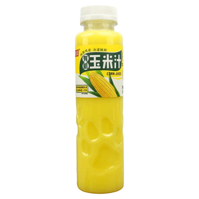 赞漾有机玉米汁新鲜玉米果汁饮料