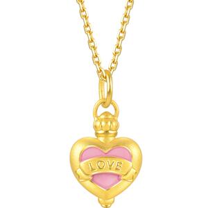 周生生哈利波特爱情魔药复方汤剂福灵剂吊坠足金挂坠定价