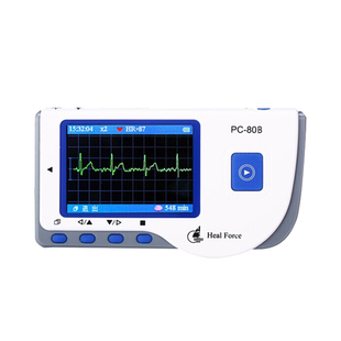 力康心电监测仪24小时心脏监护便携家用医用心跳心率实时心电图机
