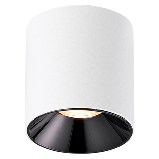 三雄极光护眼圆形明装筒灯客厅无主灯免打孔卧室过道走廊玄关吸顶