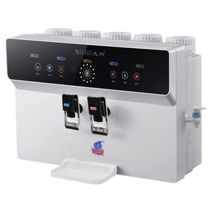 先科净水器智能冷热一体大屏挂壁去水垢过滤器家用自吸RO反渗透