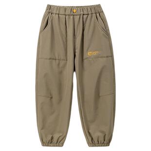 嘟嘟家男童休闲裤冬季儿童裤子加绒女童长裤洋气宝宝裤装冬款童装