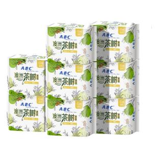 ABC迷你卫生巾190mm澳洲茶树精华棉柔干爽透气量少型日用姨妈巾