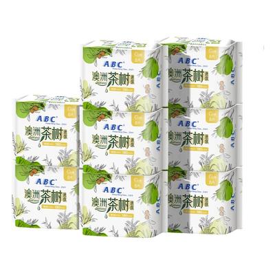ABC迷你卫生巾190mm澳洲茶树精华棉柔干爽透气量少型日用姨妈巾