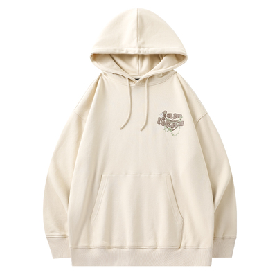 LAMLICKA小熊印花连帽卫衣男