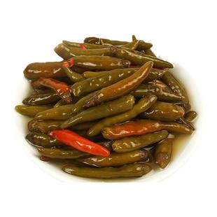 腌制小米椒咸菜下饭菜青小米椒尖椒朝天椒泡椒青辣椒商用酸辣椒