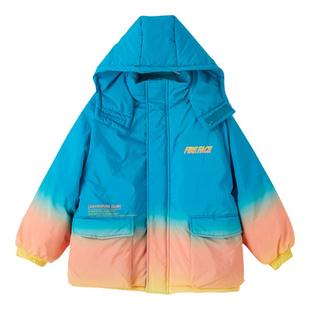 女大童羽绒服冬季初中生2025新款洋气时髦女孩冬装女童外套加厚潮