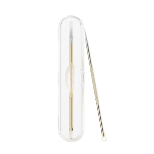 超细医用粉刺闭口针双头超尖去黑头挑痘痘去脂肪粒专用针美容工具