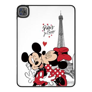 超创意适用无盖ipadair45保护壳mini7磁吸笔槽pro11亚克力2021款10.2寸情侣小奇第10代11a16代2025平板5代9.7