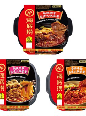 海底捞自煮小火锅即食盒装