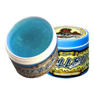 美国HELLBOY地狱男爵发油男士定型保湿 复古大背头发蜡发泥油头膏