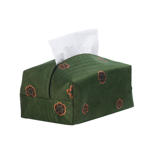 新中式香云纱纸巾套家用国潮风高端抽纸盒客厅餐厅名宿创意纸巾袋