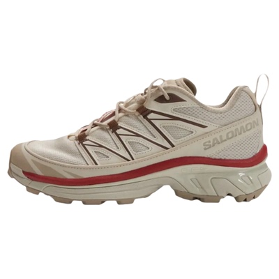 SALOMON萨洛蒙 XT-6 Expanse 户外越野跑步鞋 男女款米灰红479927