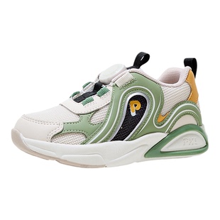 普西拉童鞋机能儿童运动网面透气防滑学步鞋幼小旋钮扣男宝宝鞋子