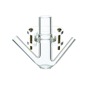 franz透皮扩散池H型U形卧式夹套直立式扩散池高硼硅玻璃9/15/20/25mm可定制配套夹子实验室玻璃仪器器材