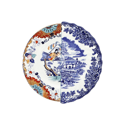 seletti中西合璧骨瓷创意餐盘