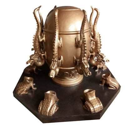 校园仿真地动仪模型张衡