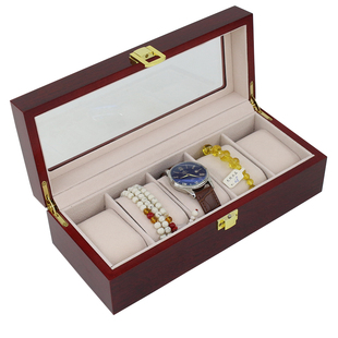 高档精致轻奢手表收纳盒腕表名表存储陈列展示表盒多只装表首饰盒