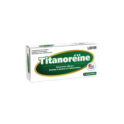 香港进口titanoreine利多尔痔疮栓膏特效药便血肉球消肿第一名