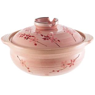 万土烧 花见土锅 家用煲汤锅砂锅小炖锅煮粥炖肉 高温燃气灶明火