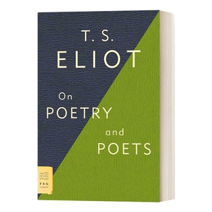英文原版 On Poetry and Poets TS艾略特论诗歌与诗人 英文版 进口英语原版书籍