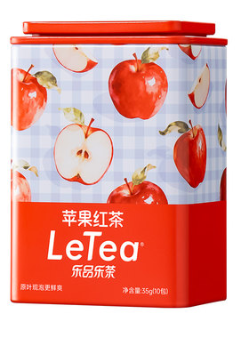 LeTea乐品乐茶苹果红茶茶包果茶饮料袋泡茶冷萃茶叶官方桂花乌龙