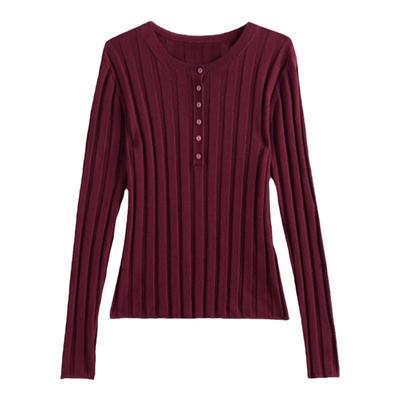 美利奴100纯羊毛打底衫女上衣