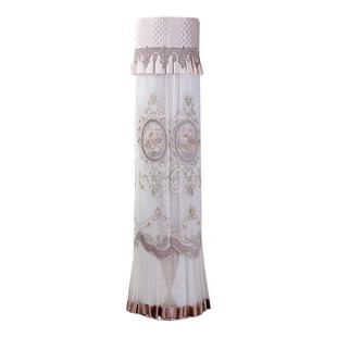 空调罩柜机圆形圆柱开机不取适用格力奥克斯美的立式空调防尘罩套