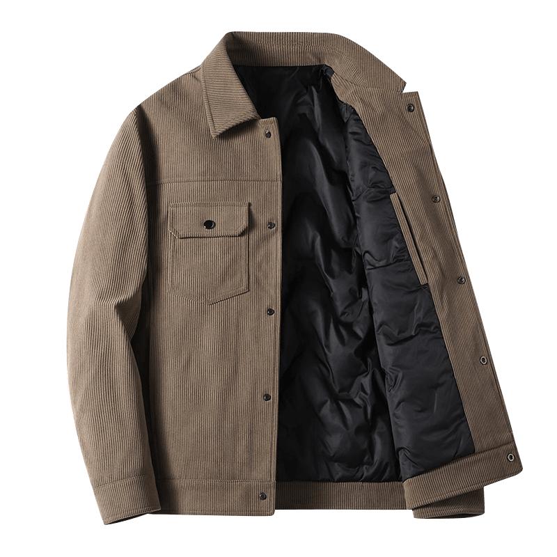 斯得雅潮流翻领户外经典款羽绒服