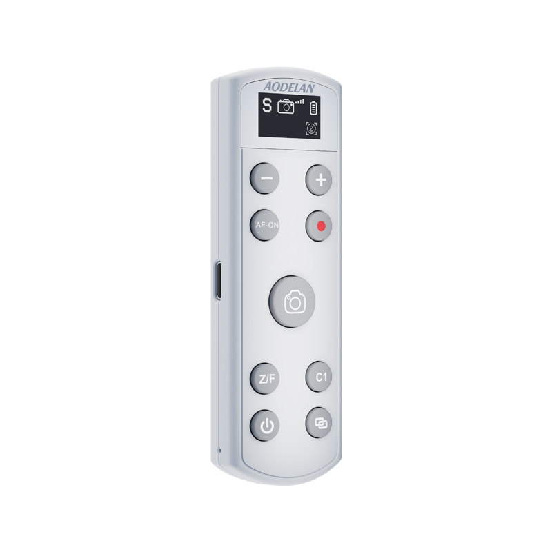 适用于索尼三脚架手柄蓝牙遥控器ZVE10 6400 黑卡7 ZV1快门自拍