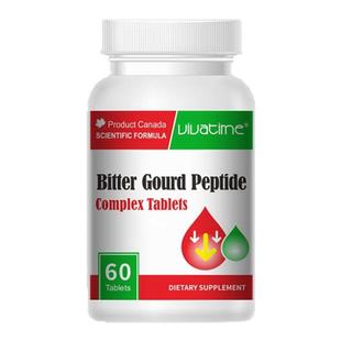 Vivatime时间秘钥苦瓜肽复合片平稳血糖中老年成人加拿大进口正品